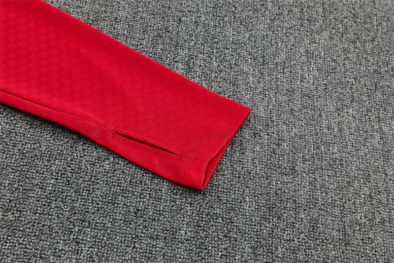 2026-27 Spain White Half-Zip Training Jersey (Two Stars)