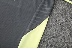 2025-26 Real Madrid dark grey short-sleeved training jersey