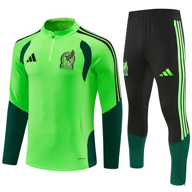2026-27 Mexico Green Half-Zip Training Jersey