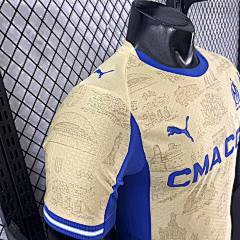2025-26 Marseille Away Shirt - Player Edition