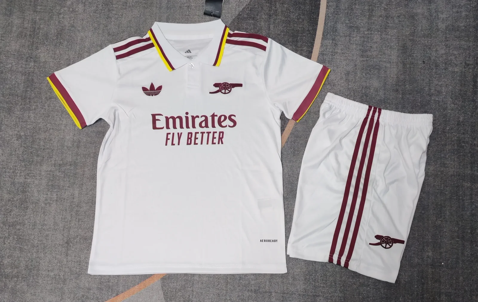 2025-26 Arsenal Second Away Kit – Kids'