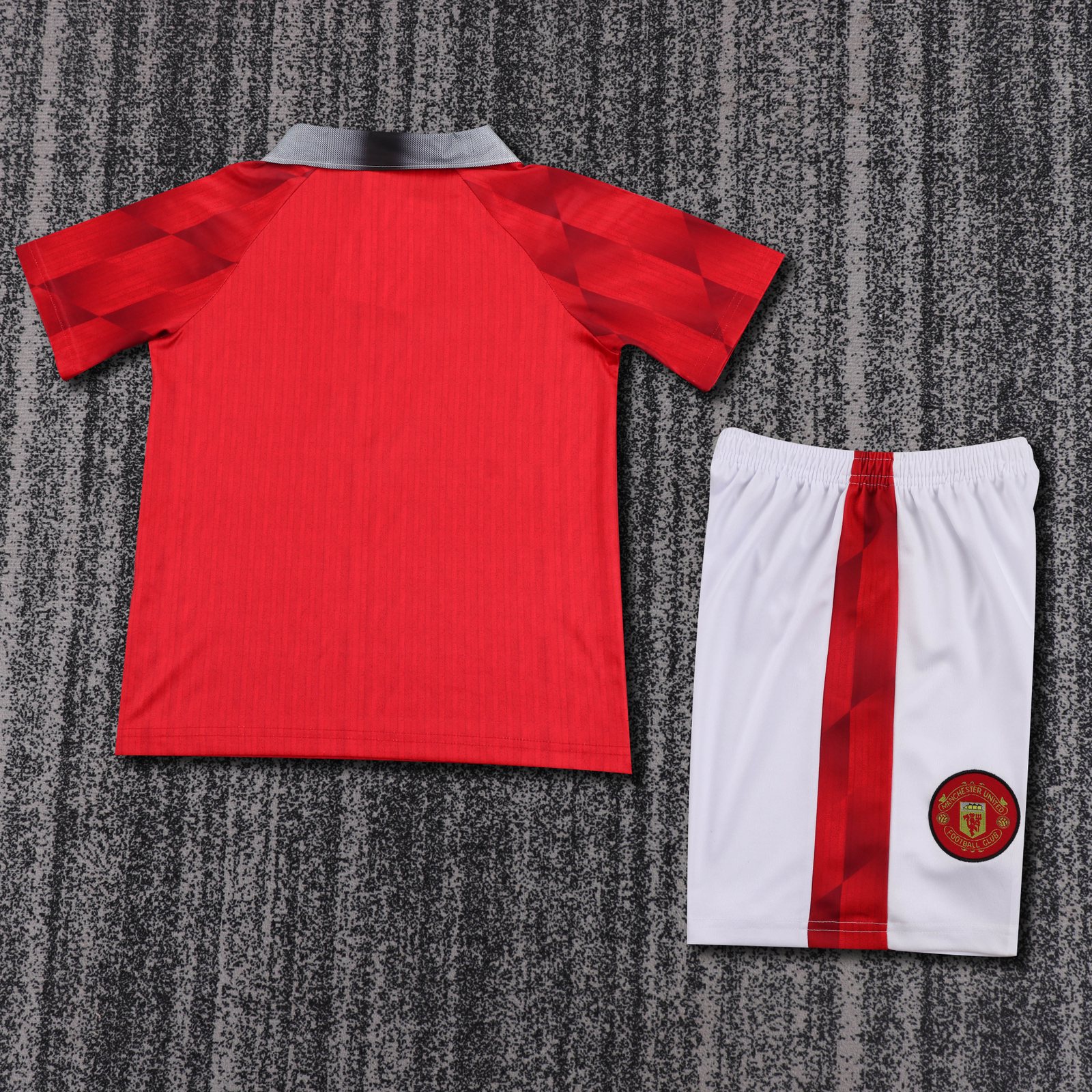1996-97 Manchester United Home Retro Jersey - Kids