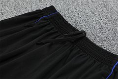 2025-26 Real Madrid yellow and blue camouflage half-pull training uniform jersey