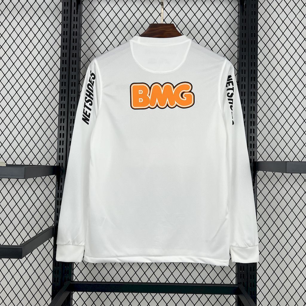 2012-13 Santos Home Long Sleeve Retro Jersey