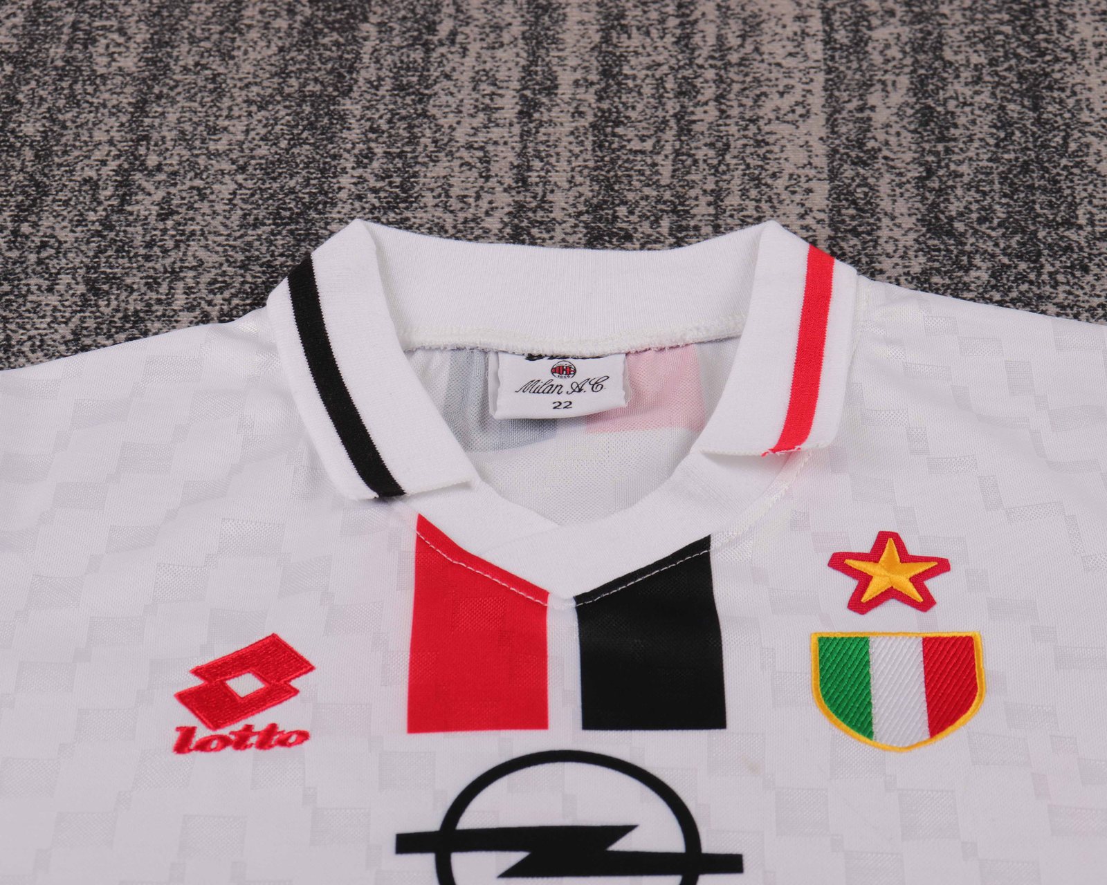 1996-97 AC Away Retro Shirt - Kids Sizes