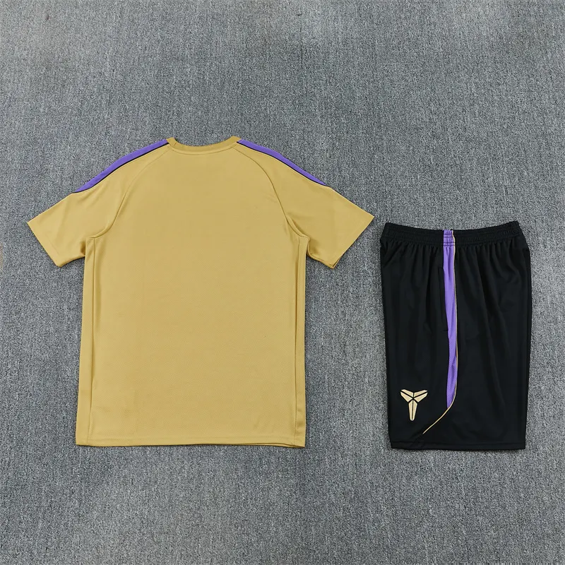 2026-27 Barcelona Gold Short-Sleeve Training Jersey