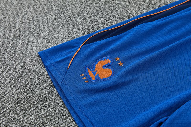 2026-27 France Blue Short-Sleeve Training Jersey
