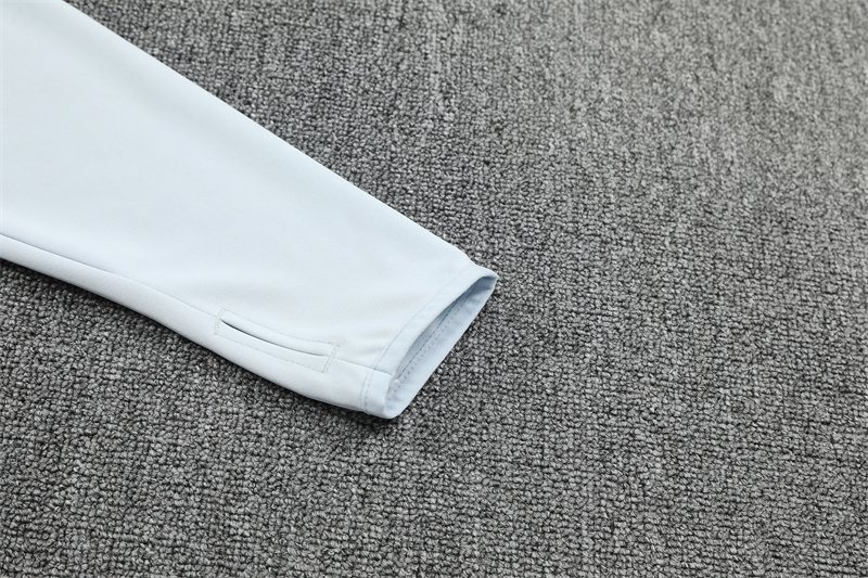 2025-26 Japan Light Grey Half-Zip Training Jersey