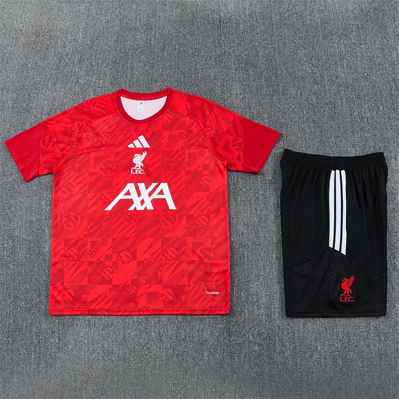2026-27 Liverpool Red Short-Sleeve Training Kit
