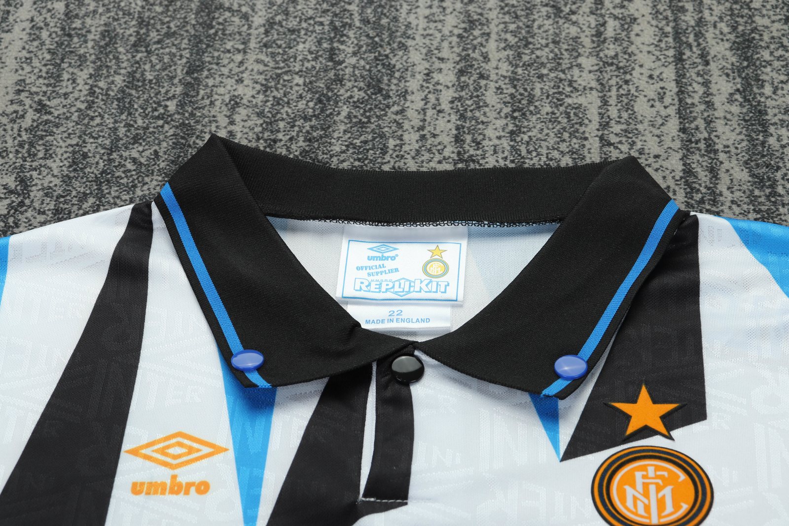 1992-93 Inter Milan Retro Away Jersey - Kids'