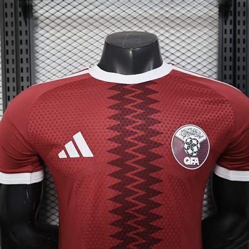 2026 Qatar Home Jersey - Player Version