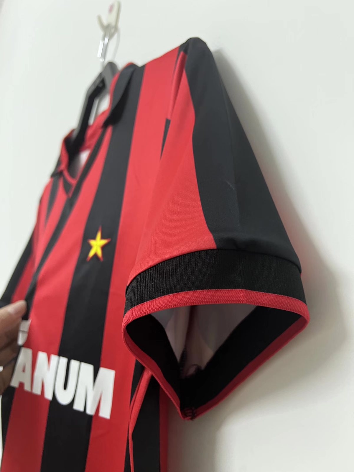 1990-91 AC Home Retro Jersey