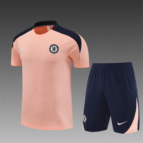 2025-26 Chelsea Pink Short Sleeve Training Shirt
