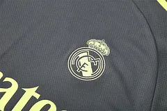 2025-26 Real Madrid dark grey short-sleeved training jersey