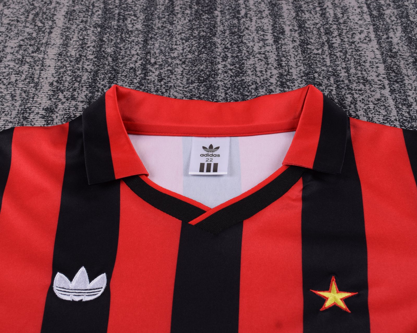 1990-91 AC Home Retro Shirt - Kids