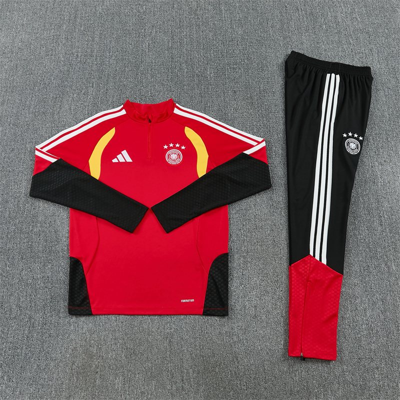 2026-27 Germany Red Half-Zip Training Jersey