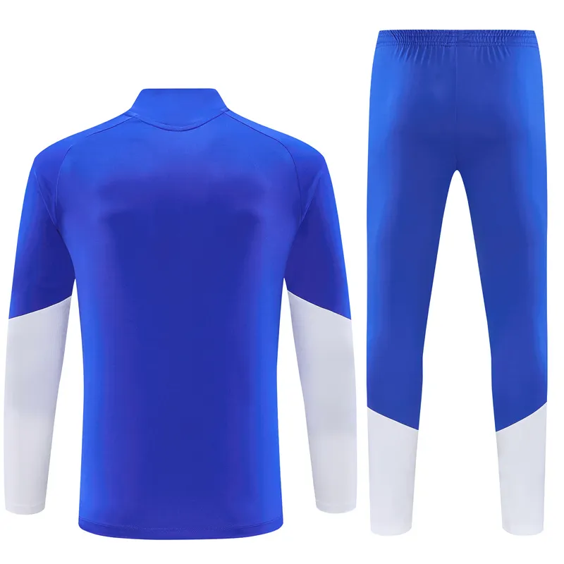 2026-27 Juventus Light Blue Half-Zip Long-Sleeve Training Kit