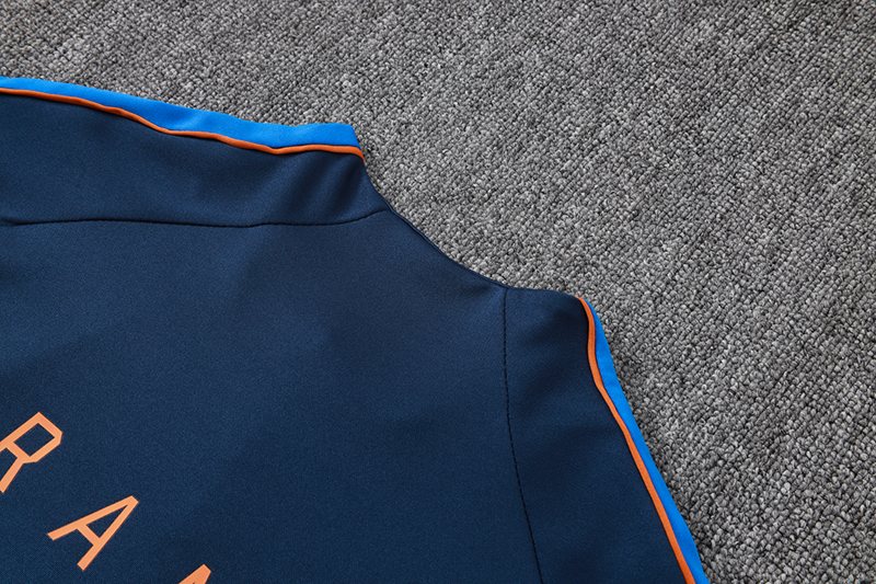2026-27 France National Team Royal Blue Half-Zip Training Jersey