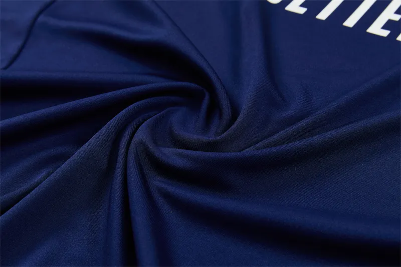 2026-27 Real Madrid Royal Blue Half-Zip Training Jersey