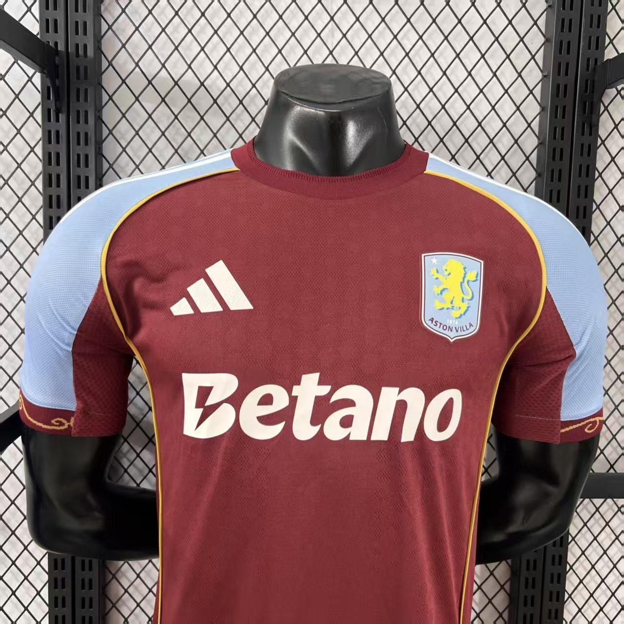 2025-26 Aston Villa Home Shirt – Player Version