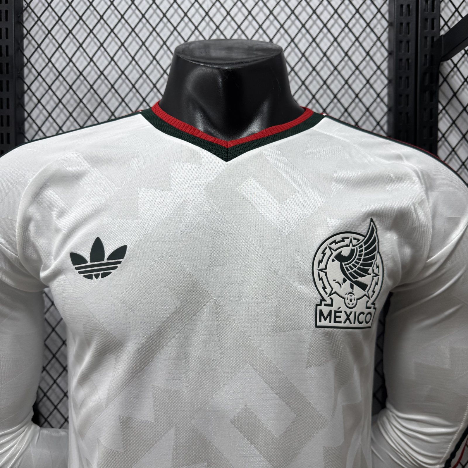 2026-27 Mexico Away Long-Sleeve Jersey - Player Version