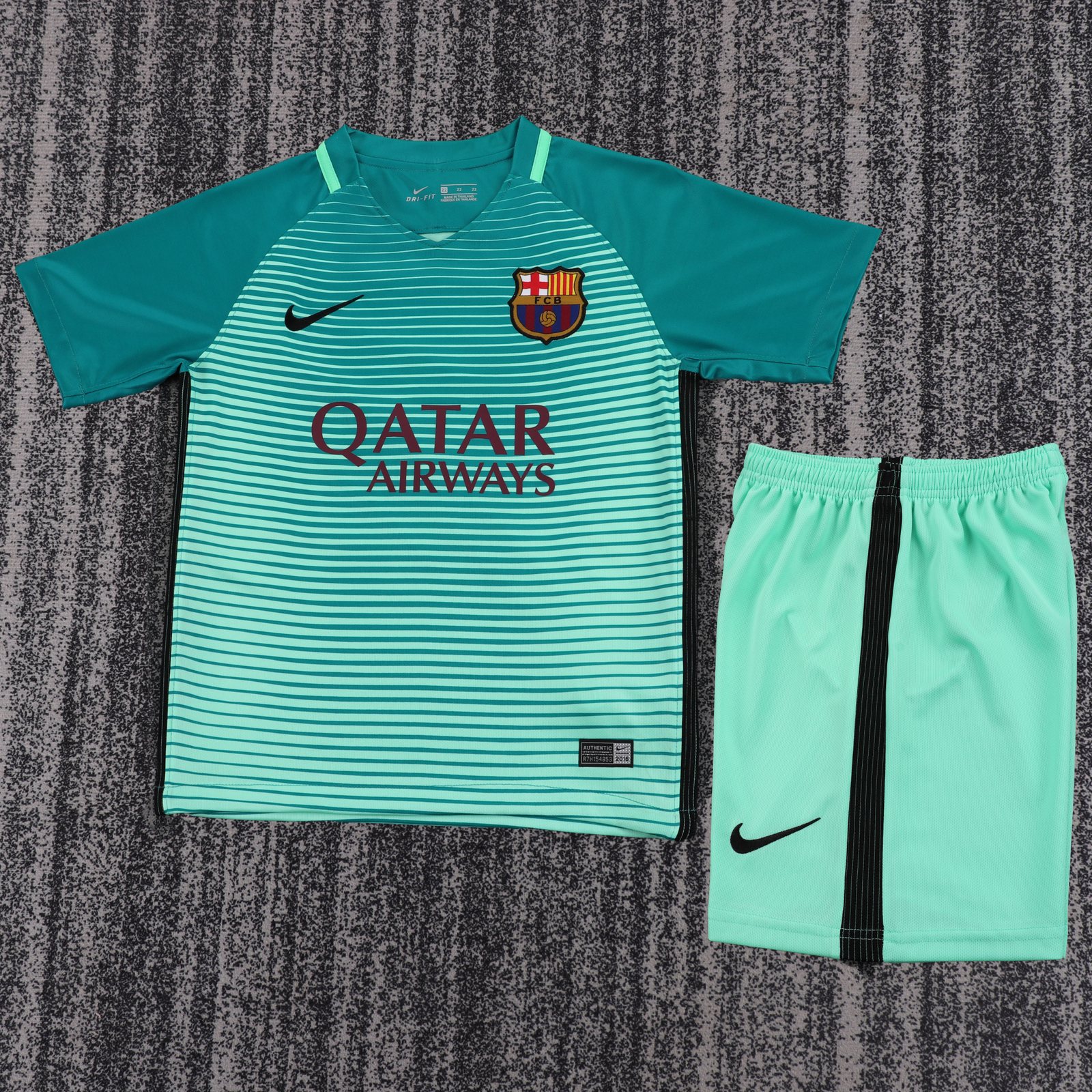 2016-17 Barcelona Second Away Retro Jersey - Kids