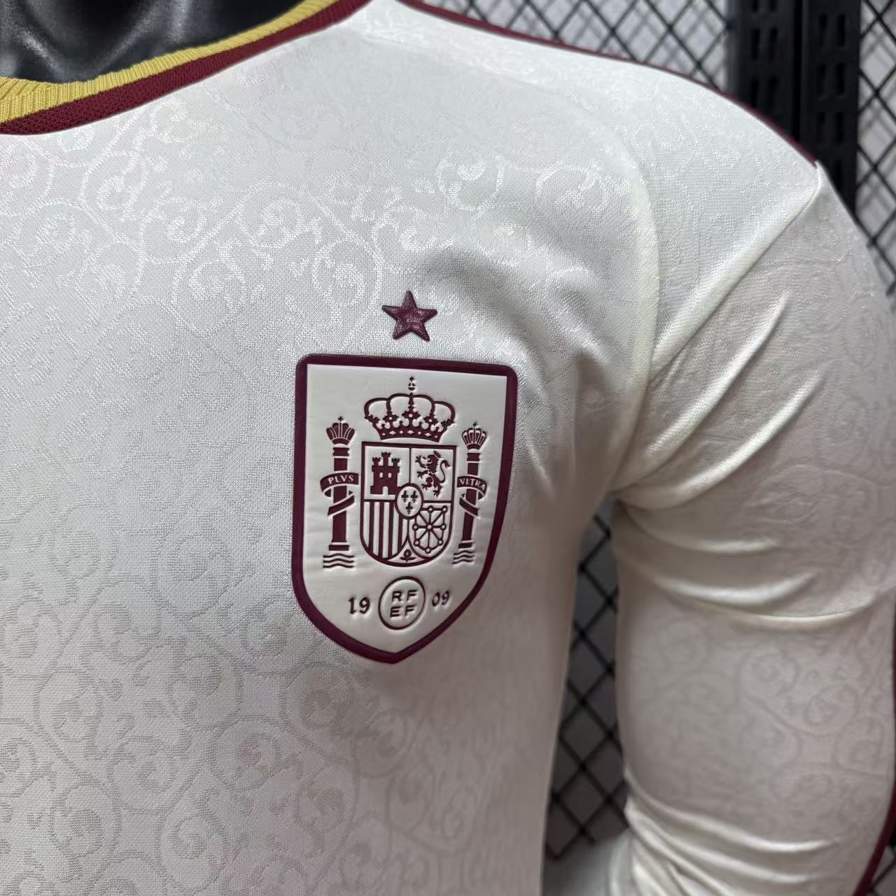 2026-27 Spain Away Long-Sleeve Jersey - Player Version