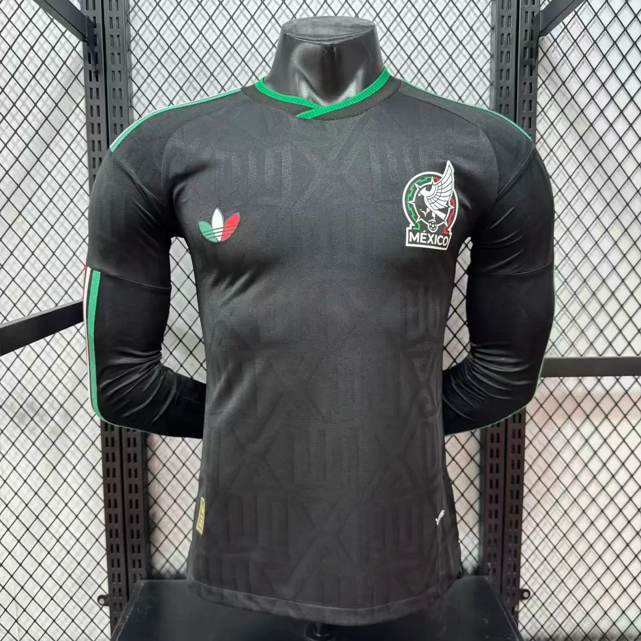 2026-27 Mexico Second Away Long-Sleeve Jersey – Player Version