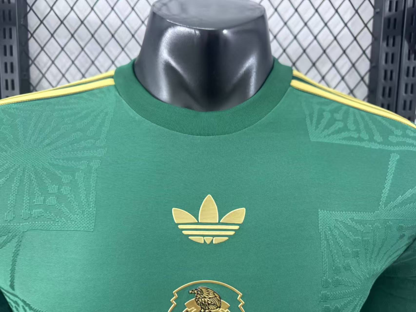 2025-26 Mexico Gold Cup Edition Long-Sleeve Jersey – Player Version