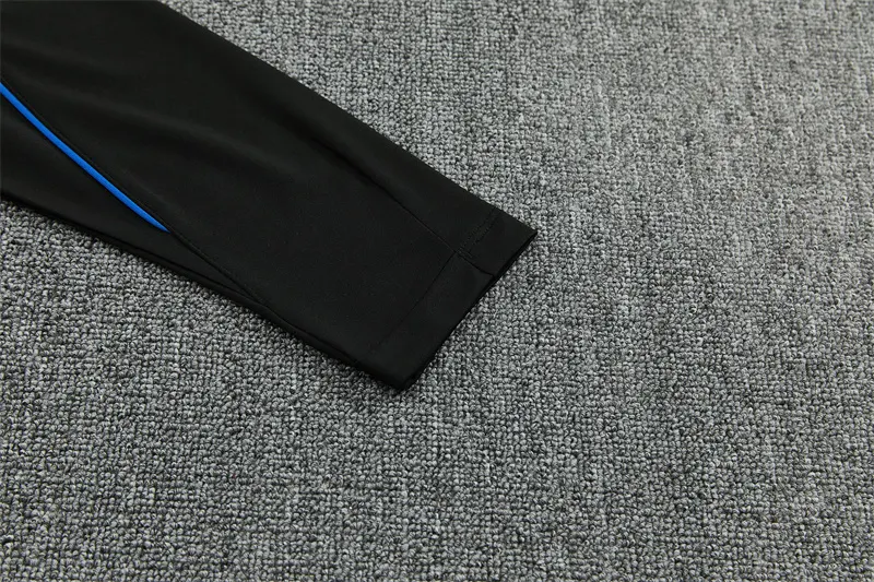 2026-27 Paris Black Half-Zip Training Jersey