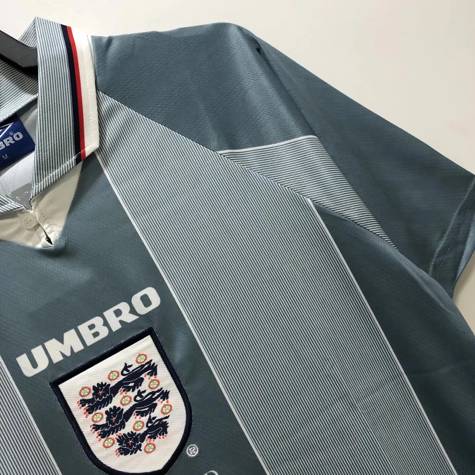 1996 England Away Retro Kit