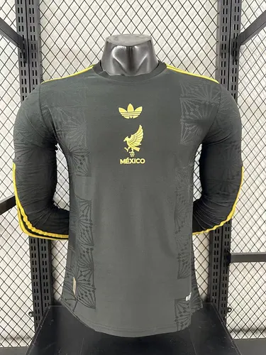2025-26 Mexico Gold Cup Edition Long Sleeve Jersey - Players