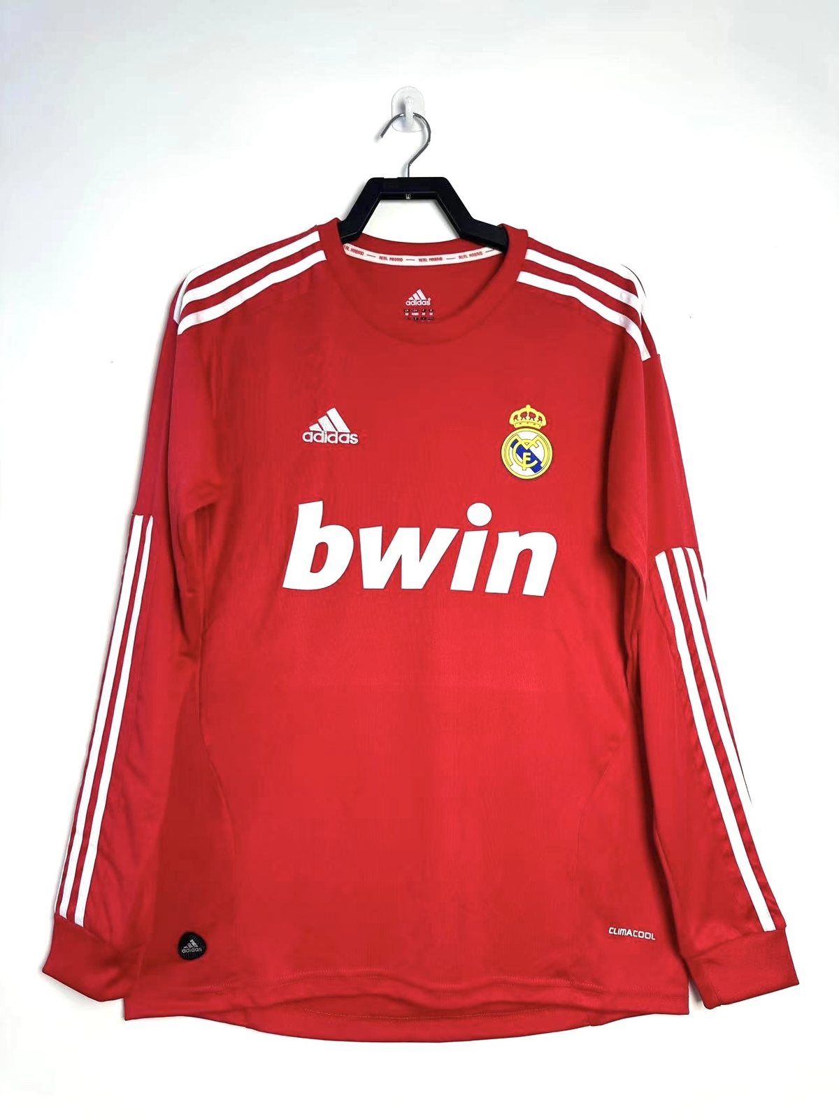 2011-12 Real Madrid Second Away Long Sleeve Retro Jersey