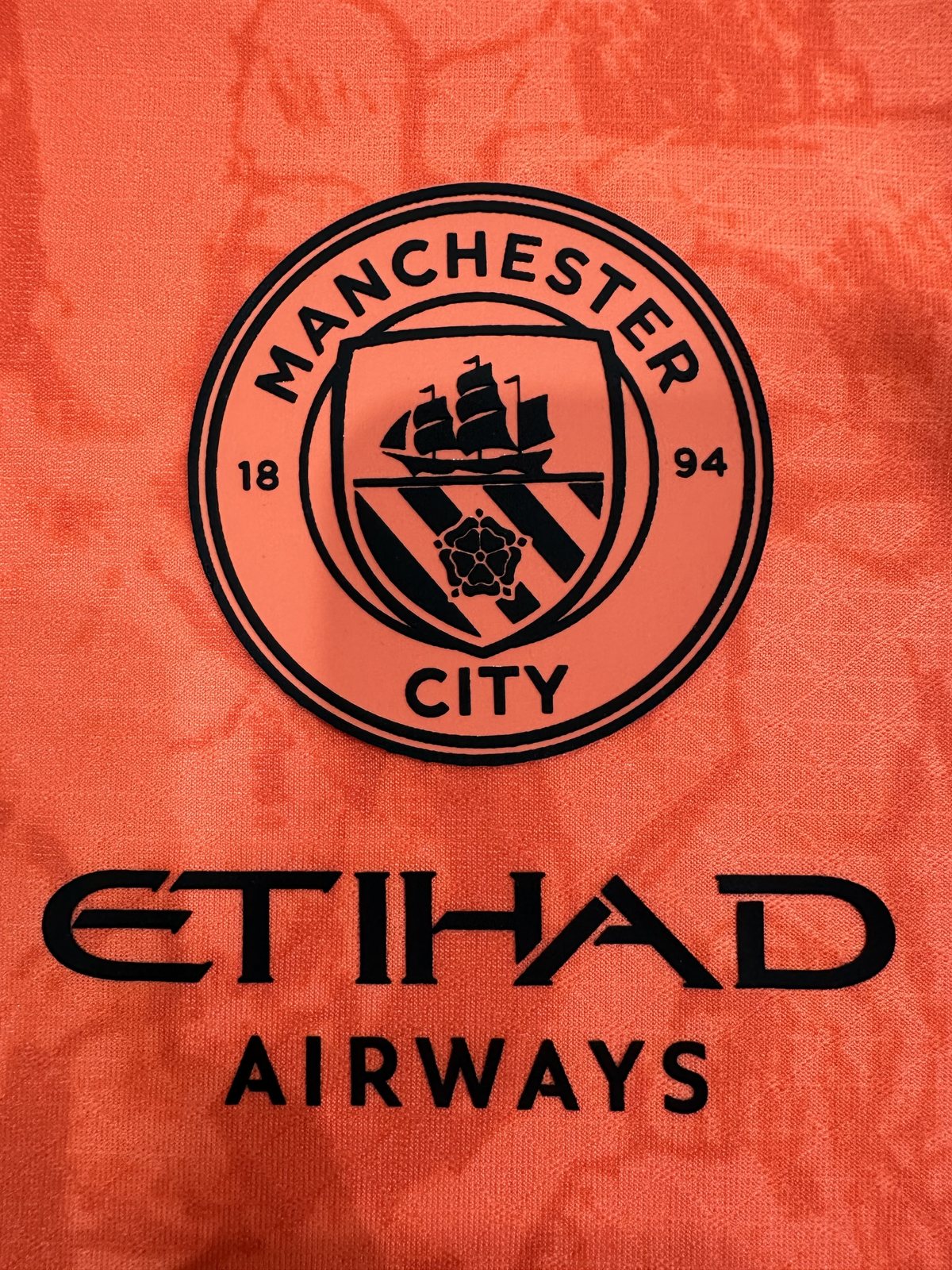 2025-26 Manchester City Orange Jersey - Player Version