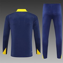 2025-26 Atletico Madrid Royal Blue Half-Dress Training Jersey