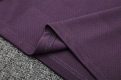 2025-26 Manchester United purple short-sleeved training shirt