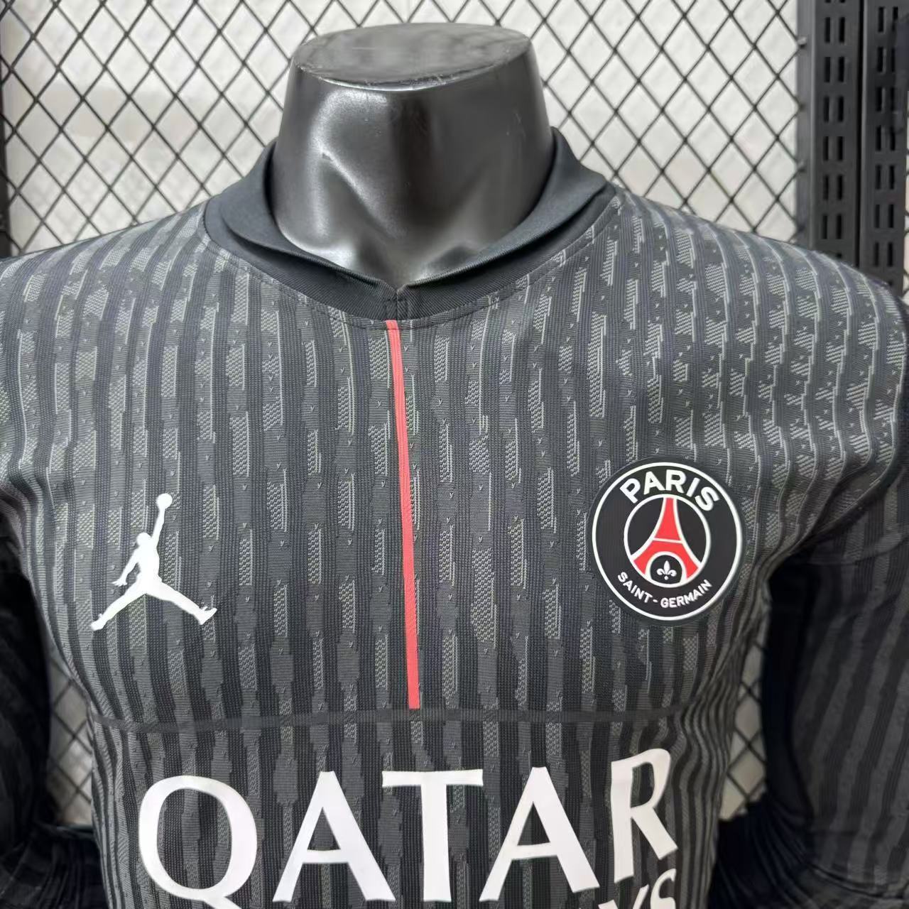 2025-26 Paris Saint-Germain Third Away Long-Sleeve Jersey – Player Version