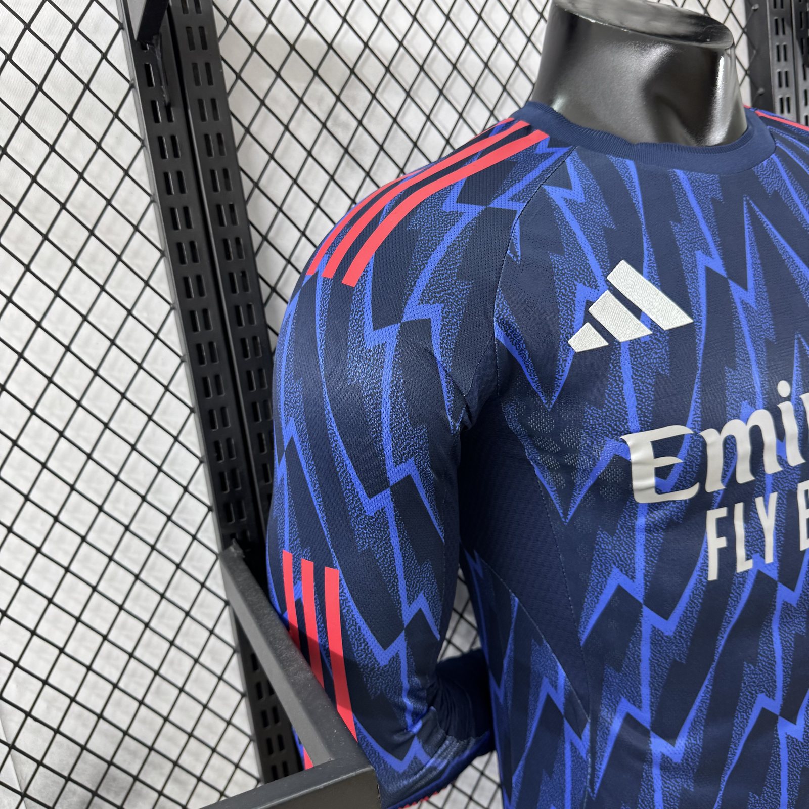 2025-26 Arsenal Away Long-Sleeve Jersey – Player Version