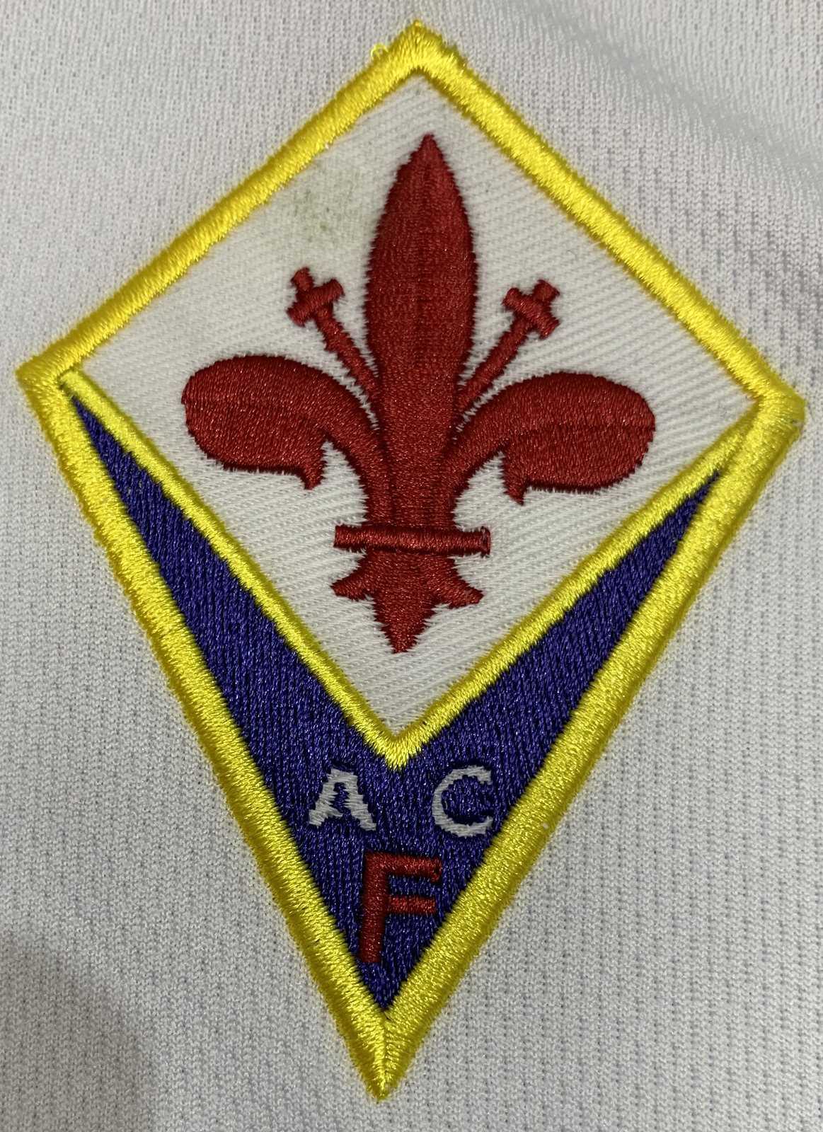 1998-99 Fiorentina away white retro jersey