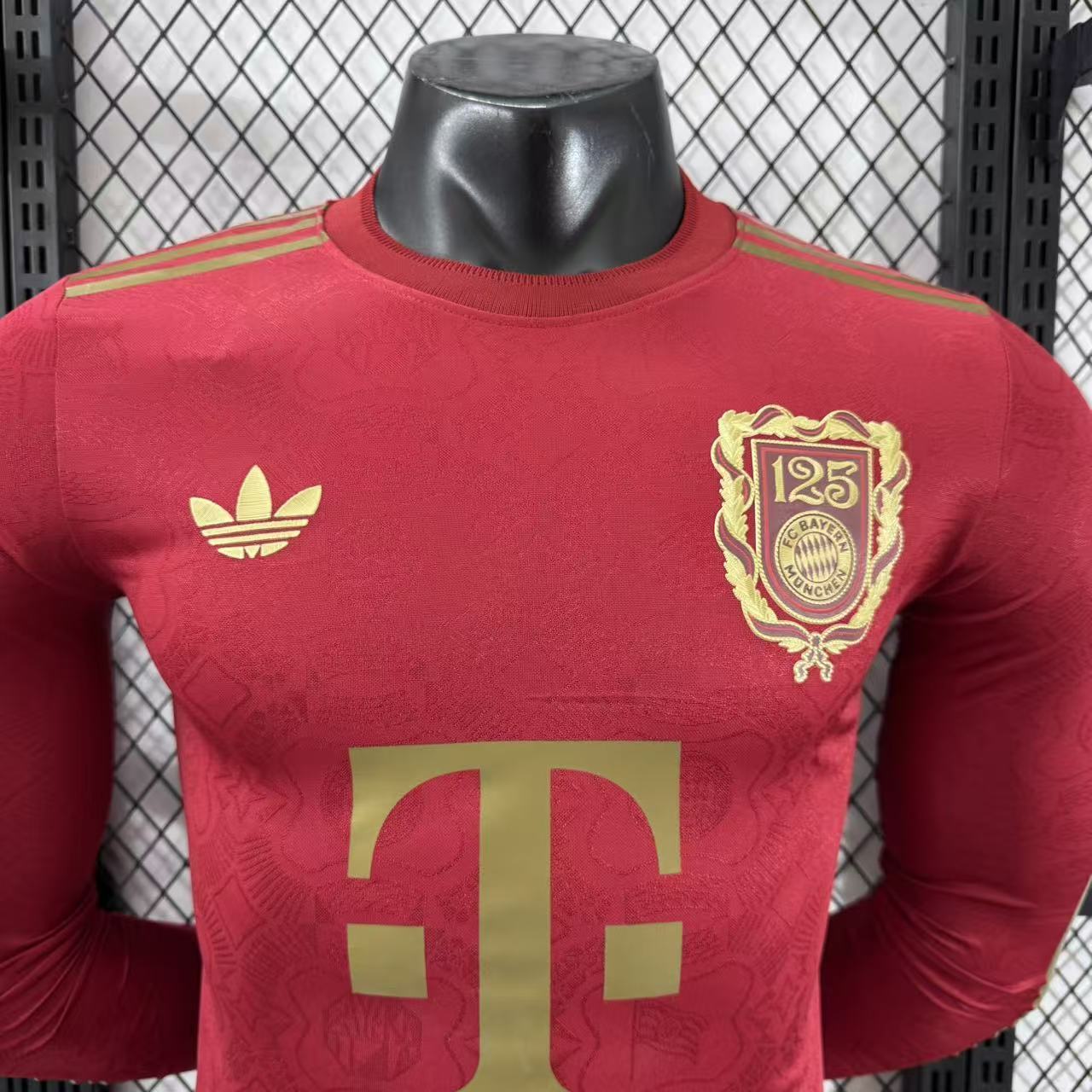 2025-26 Bayern Munich 125th Anniversary Long-Sleeve Jersey – Player Version