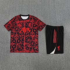 2025-26 Liverpool FC camouflage short-sleeved training jersey