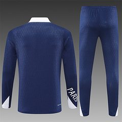 2025-26 Paris Saint-Germain Royal Blue Half-Dress Training Jersey