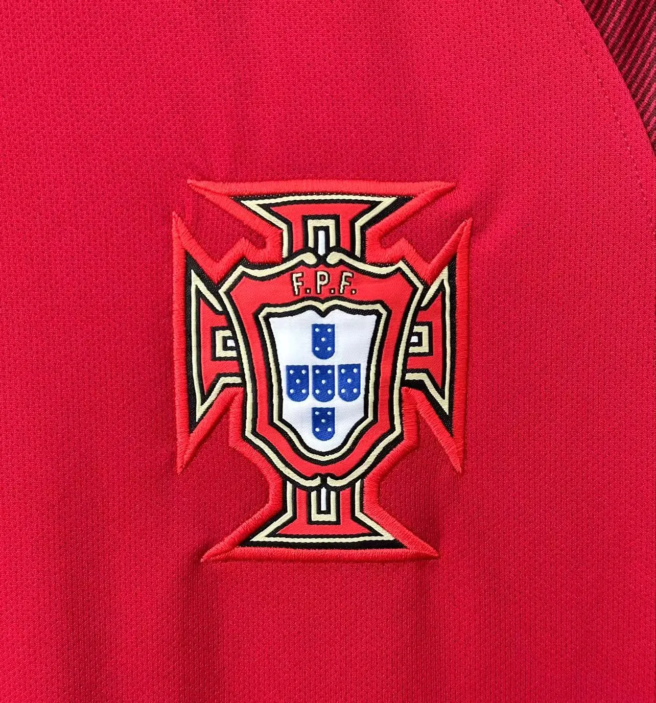 2016 Portugal Home Long Sleeve Retro Jersey