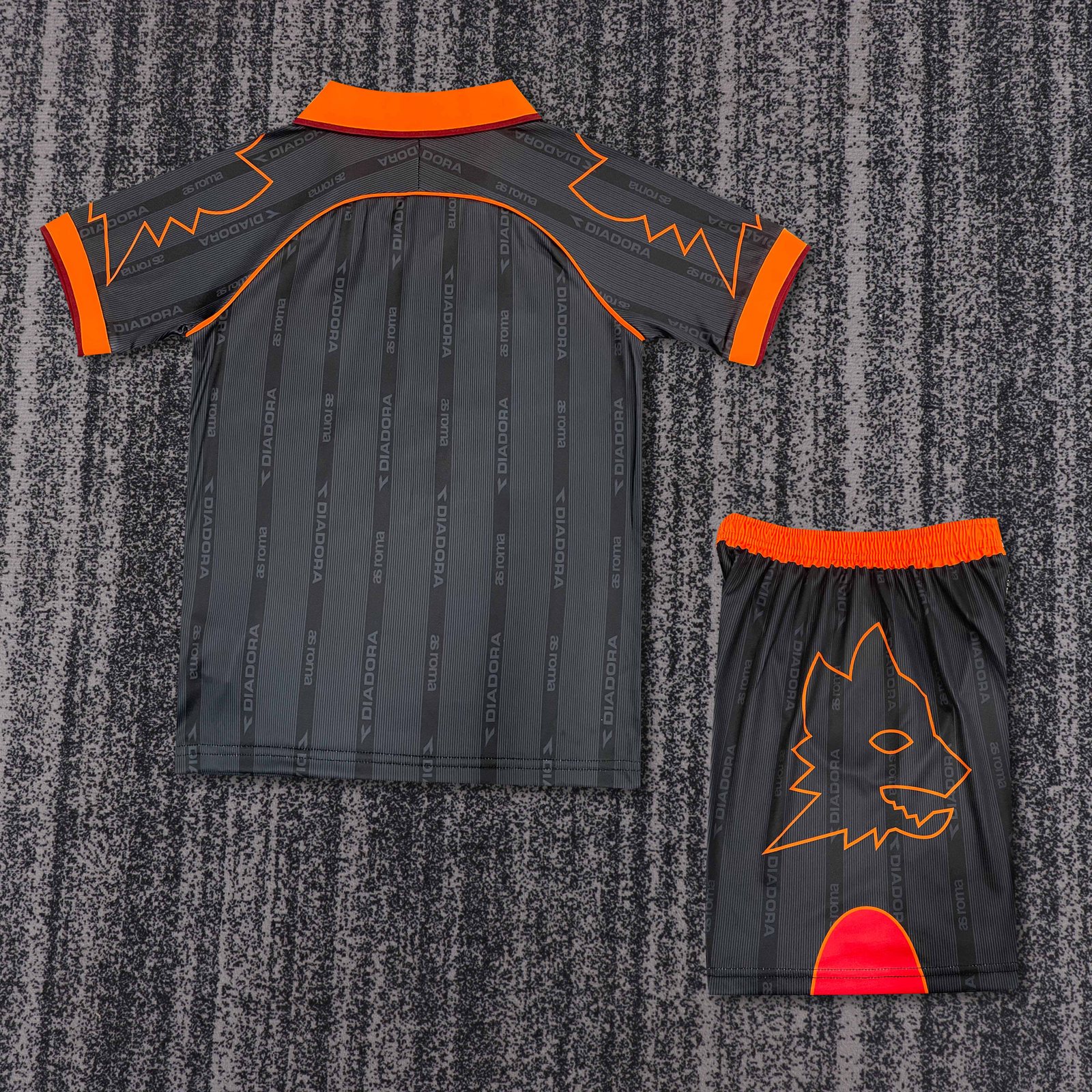 1999-00 Roma Away Retro Shirt - Kids