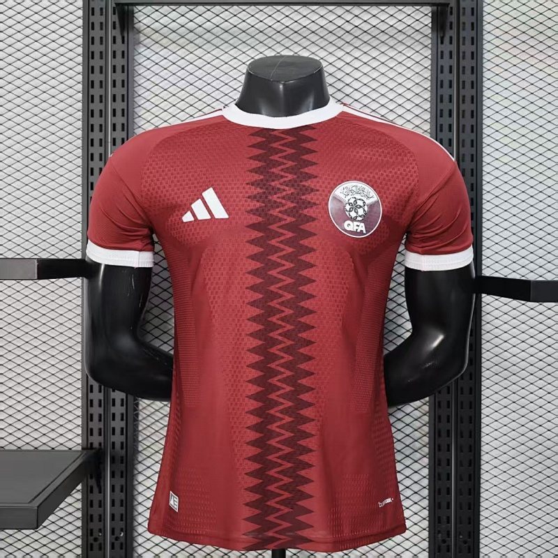 2026 Qatar Home Jersey - Player Version