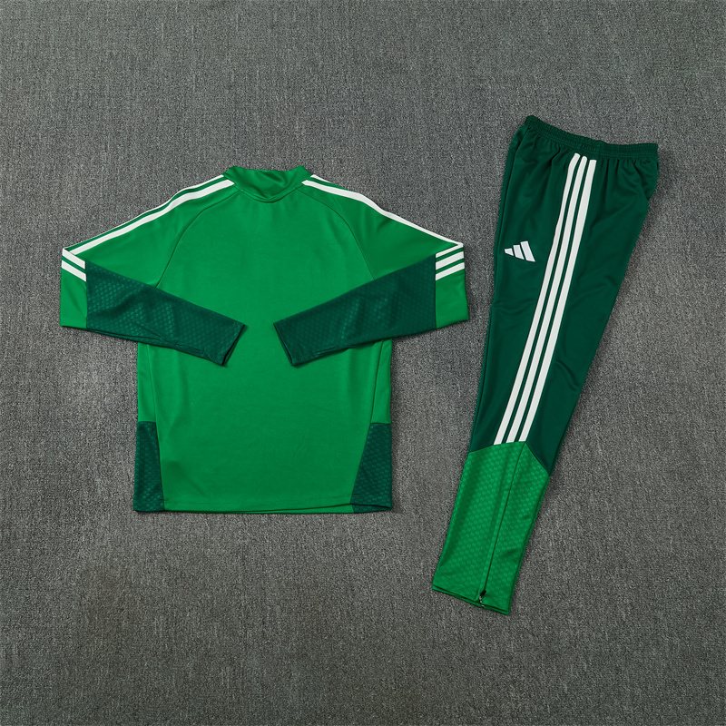 2026-27 Algeria Green Half-Zip Training Jersey