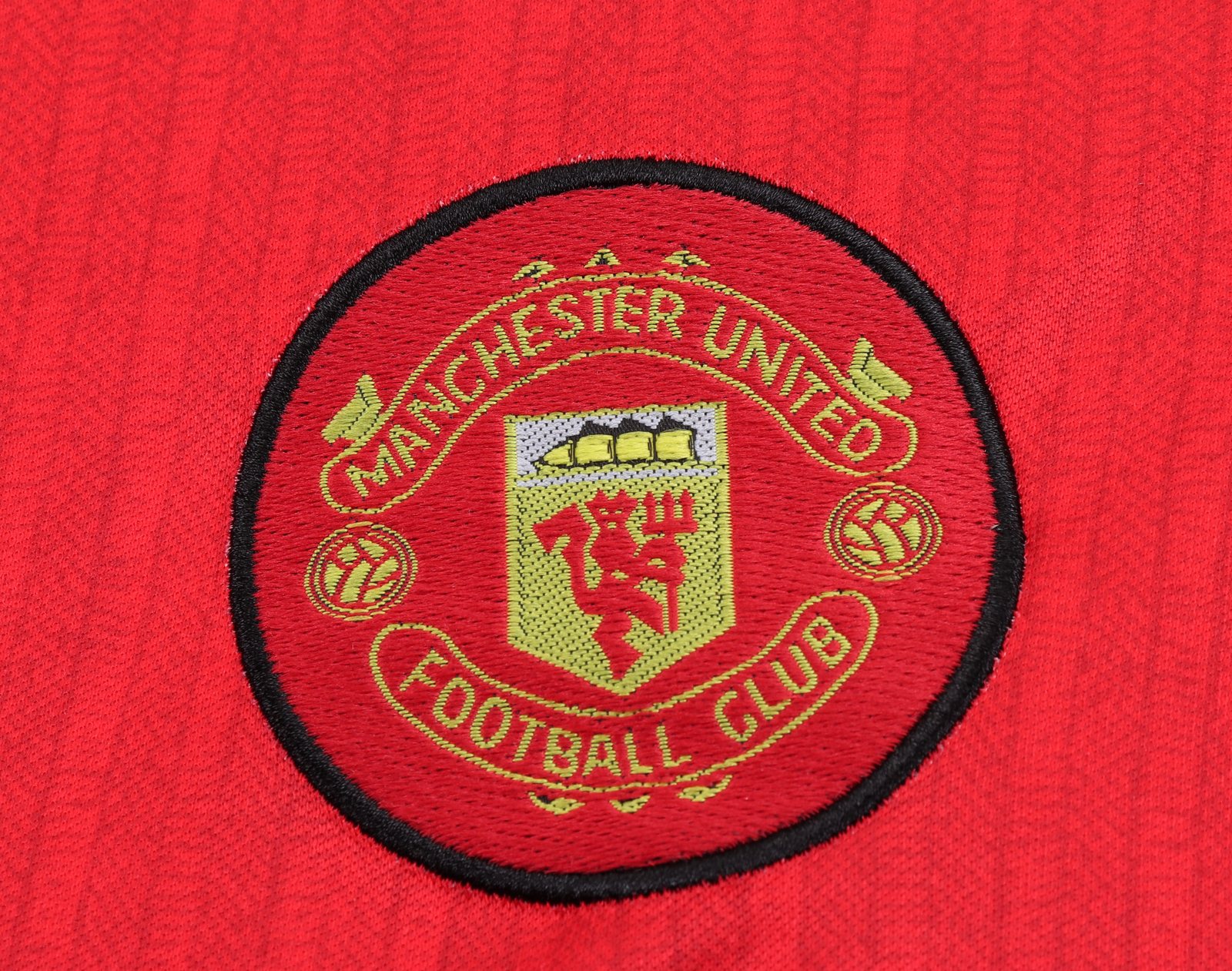 1996-97 Manchester United Home Retro Jersey - Kids