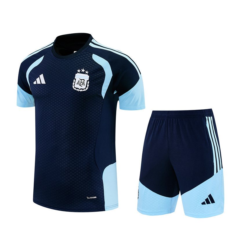 2026-27 Argentina Royal Blue Short-Sleeve Training Jersey