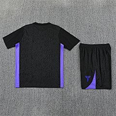 2025-26 Barcelona Black Joint Short Sleeve Training Jersey