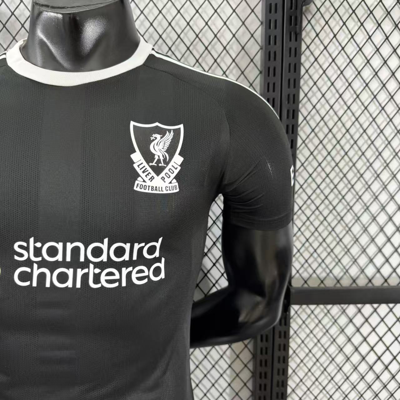 2025-26 Liverpool Black Goalkeeper Jersey - Player Version